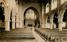 MERIONETH - BARMOUTH - ST JOHN'S CHURCH INTERIOR  Gwy640 - Merionethshire