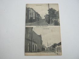 LEVERKUSEN   ,   RHEINDORF , Strassen   Schöne Karte Um 1921 ,    Siehe  2 Abbildungen - Leverkusen