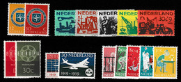 1959 Jaargang Nederland NVPH 720-735 Complete. Postfris/MNH** - Années Complètes