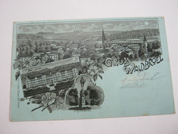Waldbröl,   Schöne Karte Um 1906 ,    Siehe  2 Abbildungen - Waldbroel