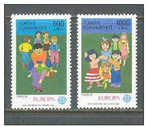 Turchia - 1989 - Nuovo/new MNH - Europa CEPT - Mi N. 2854/55 - Used Stamps