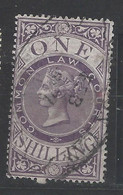 Common Law Courts - Usato/used - 5 Shilling - Steuermarken