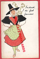 WALES   COMIC HUMOUR  WELSH LADY   INDEED I DO FEEL WELL    Pu 1903 - Other & Unclassified