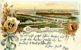 Gruss Aus Metz * 1899 ! * CPA Litho Illustrateur - Metz