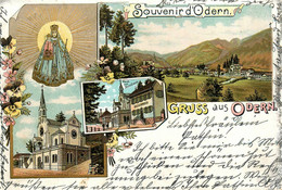 Gruss Aus Odern * 1899 !! * Oderen Haut Rhin * CPA Souvenir Litho Illustrateur - Other & Unclassified