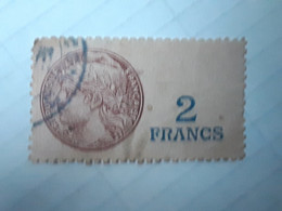 2 Francs - Timbres