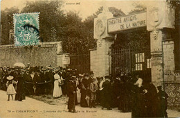 Champigny * Entrée Du Théâtre Antique De La Nature * Salle De Spectacle - Champigny Sur Marne