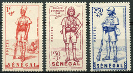 Senegal (1941) N 170 à 172 * (charniere) - Other & Unclassified
