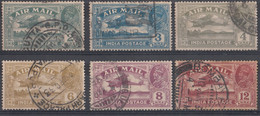INDIA 1929 King George V, Airmail Set 6v  Complete, Condition As Image,   Used, (o) - Used Stamps