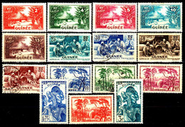 30) French Guinea: Stamps Issued By 1938 (+/o) LH/Used-Quality And Price In Your Opinion. - Sonstige & Ohne Zuordnung