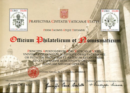 296440 MNH VATICANO 2012 RESTAURACION DE LA COLUMNATA - Oblitérés