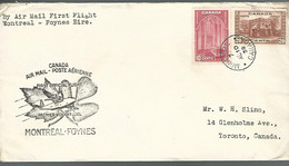 59612) Canada First Flight Montreal To Foynes Postmark Cancel Montreal 1939 - First Flight Covers