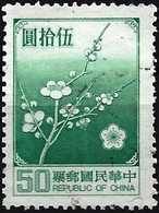Taiwan (Formosa) 1979 - Mi 1293v - YT 1239 ( Plum Blossoms ) - Gebraucht