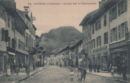 73 / AIGUEBELLE / GRANDE RUE ET CHARBONNIERE / TRES JOLIE CARTE - Aiguebelle