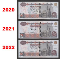 Egypt - 2020-21-22 - ( 50 EGP - Pick-66 - Sign #24 - Amer ) - UNC - Egypt