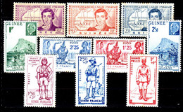 33) French Guinea: Stamps Issued By 1939-1941 (+/sg) LH/NG-Quality And Price In Your Opinion. - Sonstige & Ohne Zuordnung