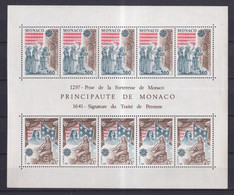 MONACO - 1982 - BLOC EUROPA N° 22 ** MNH - COTE YVERT = 28 EUR. - 1982