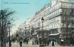 Paris * 2ème 9ème * Le Boulevard Montmartre * Attelage - Paris (02)