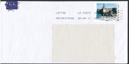 France-MonTimbraMoi - Ville Close De Concarneau YT MTAM1 Sur Lettre Du 09-05-2011 - Cartas & Documentos