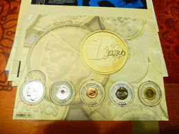 Belgique Bloc Bl 306 Belgie  Blok 2022 Monnaies Munten Oblitéré Gestempelt Haine Saint Pierre 7100 - 2002-… (€)