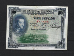 BILLET ESPAGNE 100 PESETAS TTB  1925     F 0.396.925 - 100 Peseten