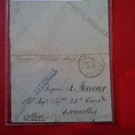 LETTRE ELOYES GENDARMERIE POUR ESEUROLLES SOLDAT 1917 - Covers & Documents