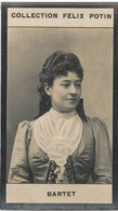 ► Jeanne Julie Regnault, Dite Julia Bartet  Actrice Sociétaire De La Comédie-Française - Photo Felix POTIN 1900 - Félix Potin