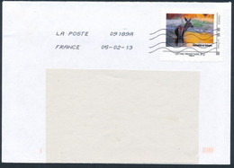 France-MonTimbraMoi - Rencontre En Sologne - YT MTAM1 Sur Lettre Du 05/02/2013 - Storia Postale