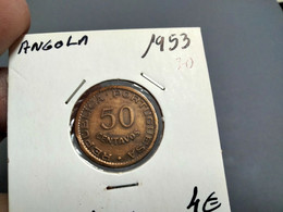 ANGOLA 50 CENTAVOS 1953 (G#28-70) - Angola