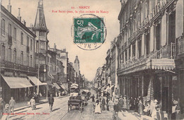 CPA - FRANCE - 54 - NANCY - Rue St Jean - La Plus Animée De Nancy - Magasins Réunis NANCY - Commerce - Nancy