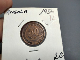 ANGOLA 50 CENTAVOS 1954 (G#28-72) - Angola