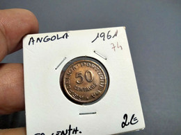 ANGOLA 50 CENTAVOS 1961 (G#28-74) - Angola