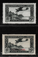 OCEANIA  1934+1941  **  MNH  YVERT  AEREO  1+3  VALOR  5 €  ESCANEADOS  PORDETRAS - Autres - Océanie