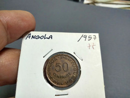 ANGOLA 50 CENTAVOS 1957 (G#28-77) - Angola