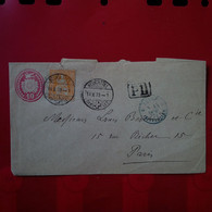 LETTRE NEUCHATEL POUR PARIS 1873 - Marcofilie