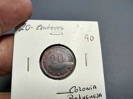 ANGOLA 20 CENTAVOS 1962 (G#28-90) - Angola