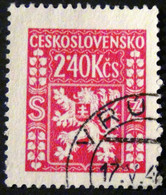 Czechoslovakia - 1947 - Mi:CS D12, Sn:CS O12, Yt:CS S12 - Used - Look Scan - Dienstmarken