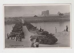 Nederland  Legermanoevres   TANK PONTON  MILITAIR - Manoeuvres