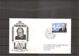 Churchill ( FDC De Rhodésie De 1965 à Voir) - Sir Winston Churchill