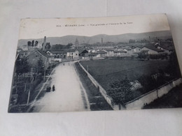 323  //  MOIRANS   VUE GENERALE ET AVENUE DE LA GARE - Moirans