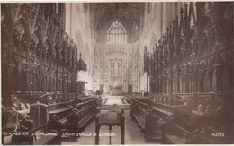 WINCHESTER Cathedral - Choir Stalls & Screen. - Winchester