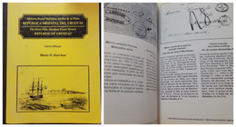 O) URUGUAY, BOOK, THE RIVER PLATE MARITIME  POSTAL HISTORY, REPUBLICOF  URUGUAY,  MAROI D. KURCHAN, 256 Pages A BLACK, X - Uruguay