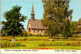 Canada Nova Scotia Grand Pre Historic Evangeline Mewmorial Church - Autres & Non Classés