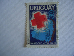 URUGUAY  USED STAMPS   RED CROSS - Uruguay