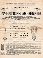 Journal Des Inventions Modernes - 1911 - Rasoir Eclairage Agrafeuse Ozogène..... - Aparatos