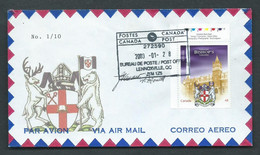 Canada # 1973 On Airmail Limited Private Cover (No. 1/10) - Bishop's University - Sobres Conmemorativos