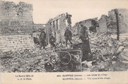 CPA - FRANCE - MILITARIAT - 360 - SUIPPES - Les Ruines Du Village - LCH PARIS - Oorlog 1914-18
