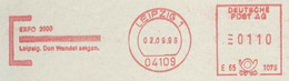 621  Exposition Universelle De 2000, Hanovre -  World's Fair EXPO 2000 Hannover: Meter Stamp From Leipzig - 2000 – Hannover (Germania)