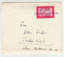 Posth Mühlhausen (Nachgebühr?) Mark On Letter Cover Posted 1966 - Cinderella Sticker Instead Of Stamp B221201 - Covers & Documents