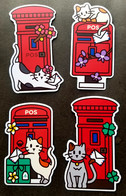 Malaysia Postbox 2020 Mailbox Post Box Mail Cat Pillar (postcard) MNH *odd Shape - Malaysia (1964-...)
